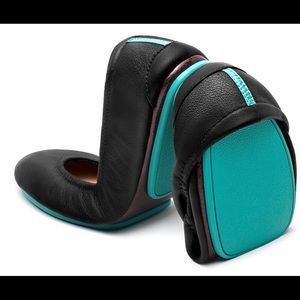 Tieks Matte Black Ballet Flats 10